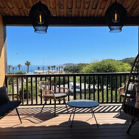 아파트 Neuf Climatise - Vue Saint-tropez - 50m Et Port - Piscine 가신